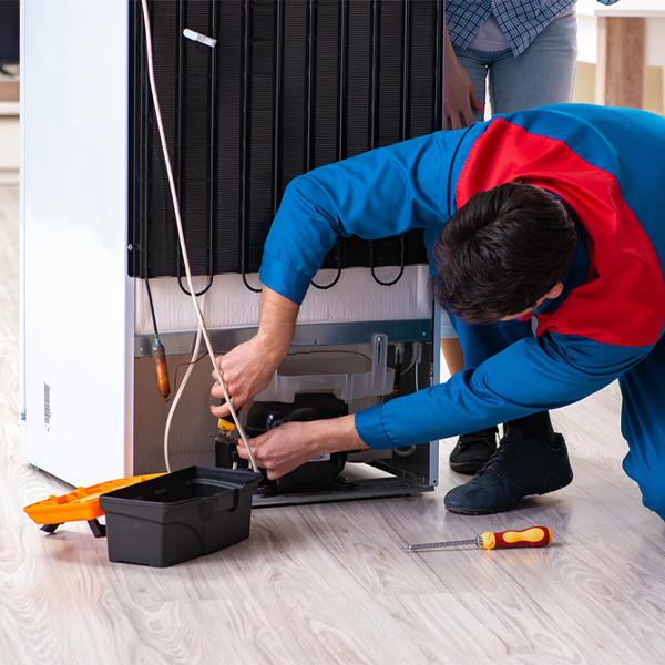 how long does it usually take to repair a refrigerator in Williston